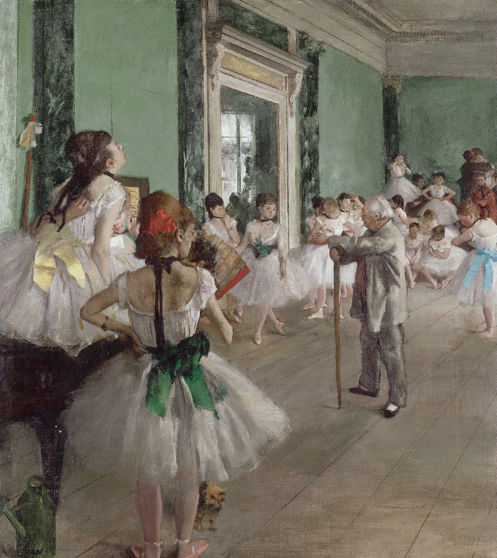 Edgar Degas, The Ballet Class, 1871-1874