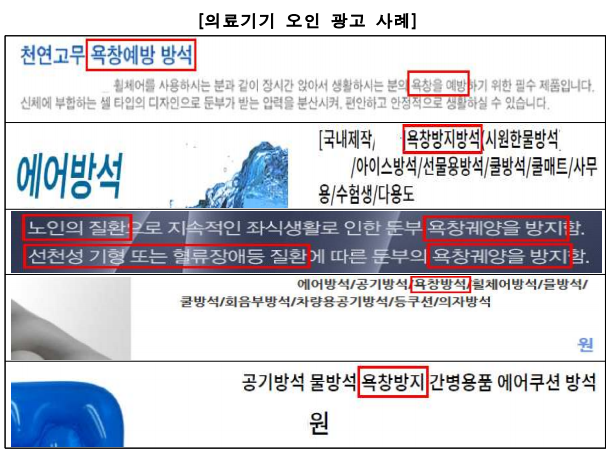 한국소비자보호원 자료.