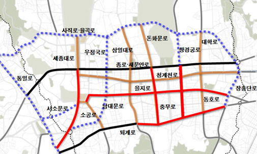 을지로·세종대로 찻길 줄이고, 보행길 넓힌다…2020년 완공