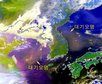  한반도 유입 오염띠