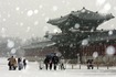 서울·경기에 눈…내일까지 적설량 3~5㎝