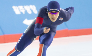이승훈 1,500ｍ 3연패…대회 2관왕