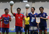 [포토] 한·일 의원들 친선축구 