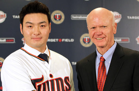 MLB 미네소타맨 박병호, 마이크 잡고 “우승하고 싶다”