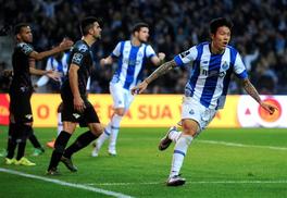 [포토] 석현준 동점골…포르투 3-2 역전승