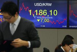 [포토] 원달러 환율 ‘연중 최저’ 