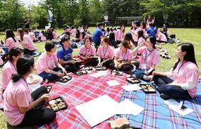 [포토] 대학생들 ‘도시락 취업상담’