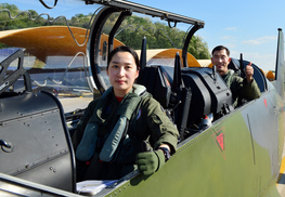 국산훈련기 KA-1 ‘지구 1207바퀴 무사고 비행’ 완수