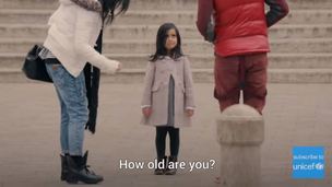 유니세프 ‘6살 아이 실험모델’ 쓴 캠페인 두고 논란