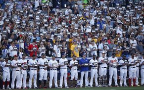 MLB 올스타 선수들 "암을 극복합시다!"