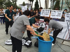 신촌세브란스병원 청소용역업체 ‘3개월 쪼개기 계약’ 논란