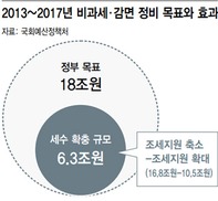 비과세·감면 정비 실적 16.8조…목표 근접했만 고소득층·대기업 세제 혜택 아직도 많다