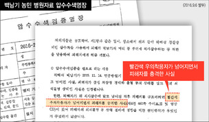 [단독]백남기 사망은 ‘빨간 우의’ 탓?…속내 드러낸 검찰