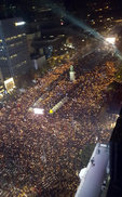 [7신] 10만명이 움직이기 시작했다…“박근혜는 하야하라”