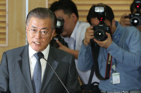 “국민과 함께 퇴진운동” 문재인 강경대응 선회