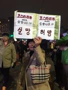 “코스타리카에서 왔습니다”, “박 대통령 뽑아 젊은이들한테 미안”…집회 참여 시민들 목소리