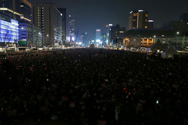 [360도 영상] 6차 촛불 소등 시위… 사방팔방 “박근혜 퇴진”