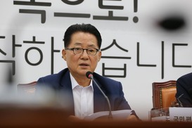 박지원 “보수신당과 연대 ‘현재로선’ 불가능하지만…”