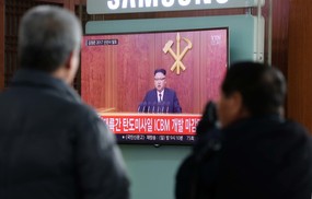 김정은 “대륙간 탄도미사일 발사준비 마무리 단계”