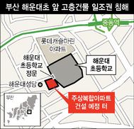 초등학교 코앞에 고층건물 건축 추진…일조권 침해 등 논란