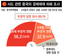 대중국 사업체 89% “사드 보복 피해 우려”