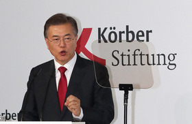 [한겨레 사설] 문 대통령의 ‘베를린 선언’, 남북대화로 결실 맺기를