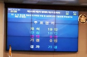 자유한국당 부결시킨 416 조례 통과