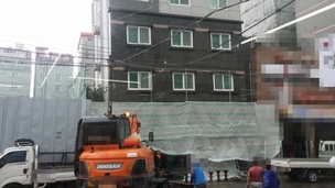 부산 ‘기우뚱 오피스텔’은 인재