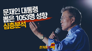 [영상] 문재인 대통령 지지자들, 강고한 지지와 느슨한 연합 