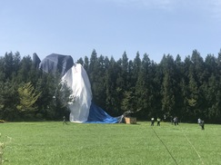 바람 많은 제주 열기구 관광 ‘안전’ 우려가 현실로