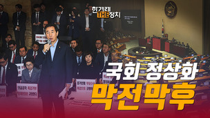  [영상 ‘더정치‘]'수습 야당' 한국당, 14석 평화당에 백기투항?