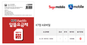 에넥스텔레콤, ‘기본료 0원’ LTE 요금제 다이소서도 판매 