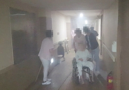 한밤 요양병원 화재…환자 40여명 긴급 대피
