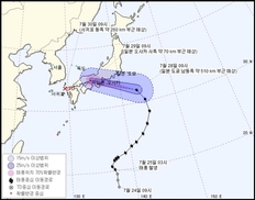 태풍 종다리, 내주 초 서귀포 동쪽까지 올 듯…폭염 완화 역부족