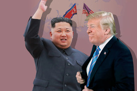 트럼프, ICBM 뺀 북 열병식에 “생큐 김정은”…대화 재개?