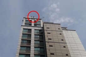 주상복합 옥상서 난동 중년남성 5ｍ 아래 추락…의식불명