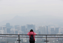 남부지방 미세먼지 기승…중부도 오전엔 농도 높을듯