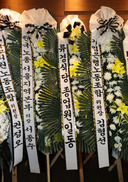탈북 식당종업원 일부, 김복동 할머니 조문·조화