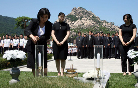 고 정몽헌 현대그룹 회장 금강산 추모행사 무산