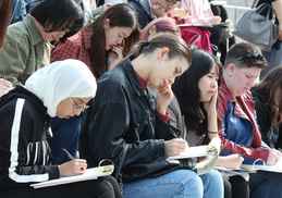 [포토] 한글로 표현하는 한국의 ‘시월’은…