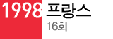 1998 프랑스 16회