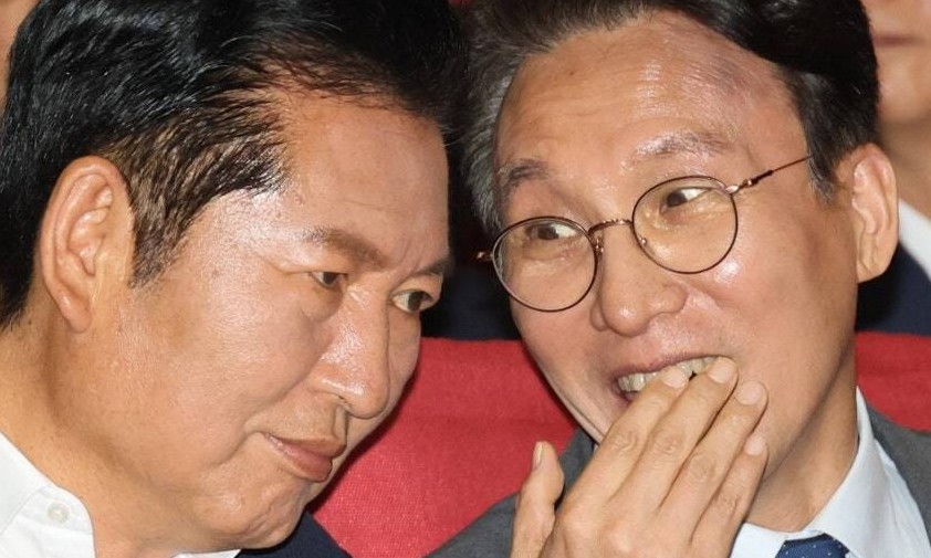 정청래 “김민석이 검찰개혁안 5월에 처리 제안? 그런 기억 없다”