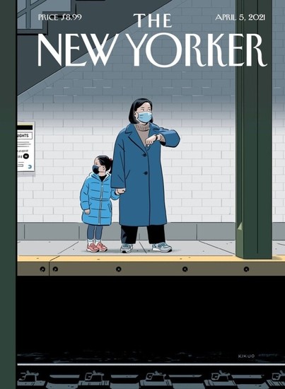 米雑誌 ニューヨーカー 表紙 地下鉄のアジア系母娘 のイラストに大きな反響 政治 社会 Hankyoreh Japan
