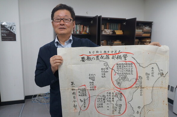 関東大震災での戒厳軍の配置図まで…姜徳相先生の寄贈資料は想像以上