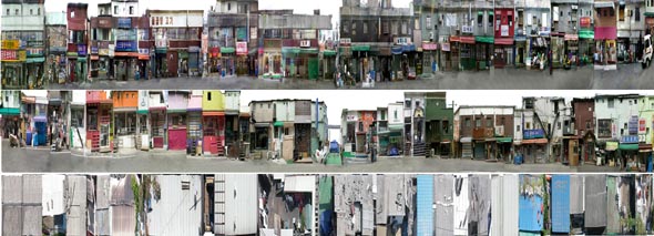 서울 마포구 서교동 365번지 거리에 오래된 모습을 그대로 간직한 가게들이 늘어서 있다. 홍익대 앞 다른 거리에선 보기 힘든 정감 있는 풍경이다. ‘서교 365’ 모임 제공