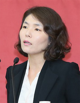 전희경 새누리당 의원. 연합뉴스