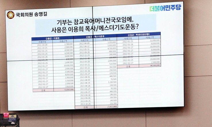 ‘가짜뉴스 진원지’ 에스더, 지원금 모금 계좌 무려 11개