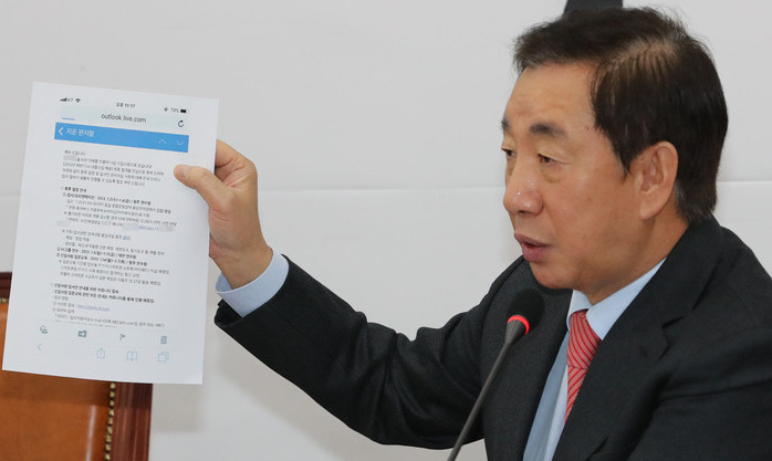 [사설] 김성태 의원 딸의 ‘특혜취업 의혹’ 진상 규명해야