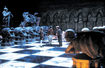 where are we? It's a chessboard.