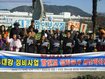 함안 주민들 “낙동강 함안보 건설 말라”